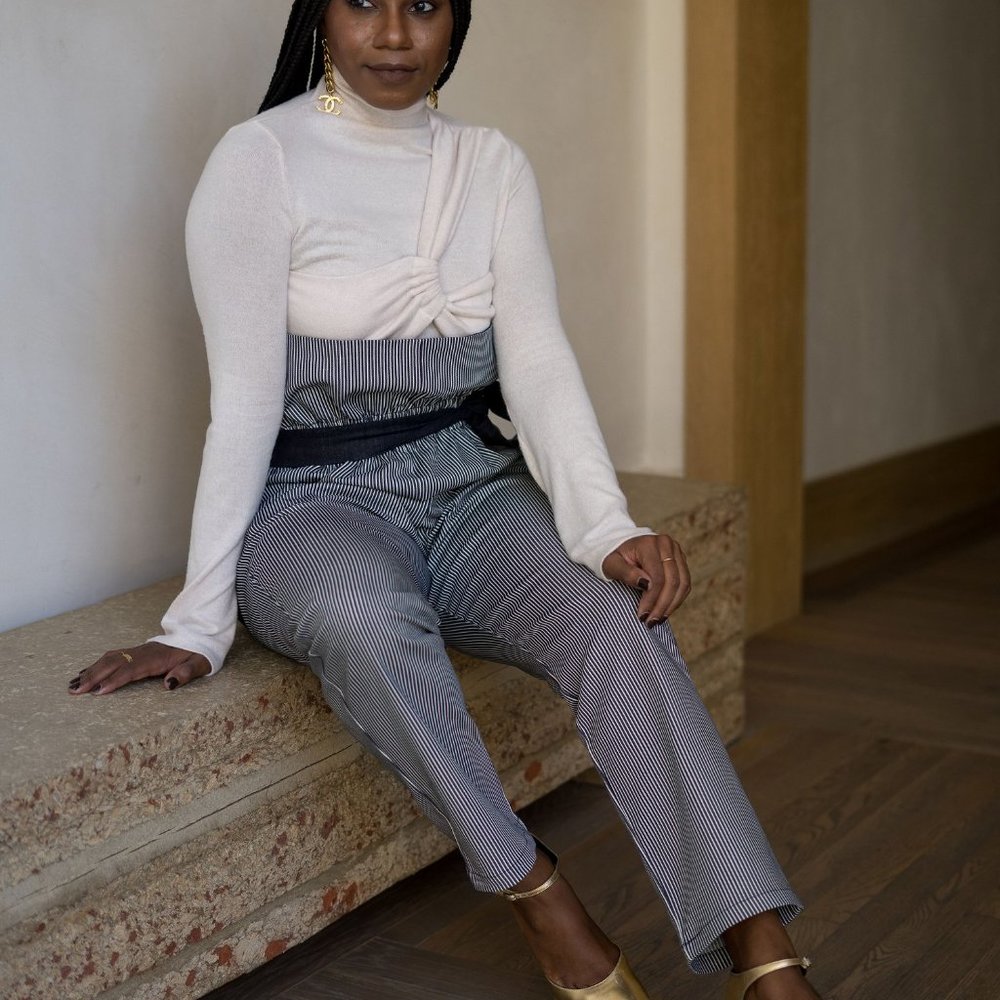 Something by Sonjia Tracee Paperbag Trousers